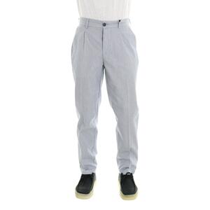 PANTALONE PINCES SSEINSE BLU
